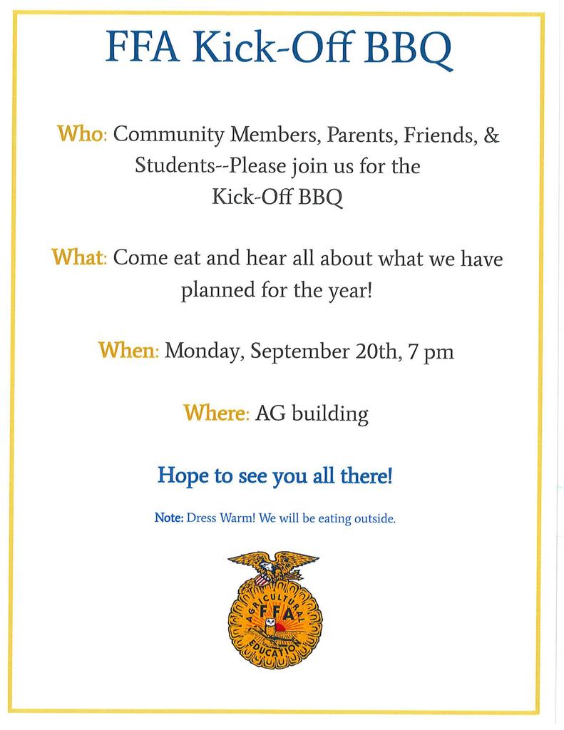 FFA bbq